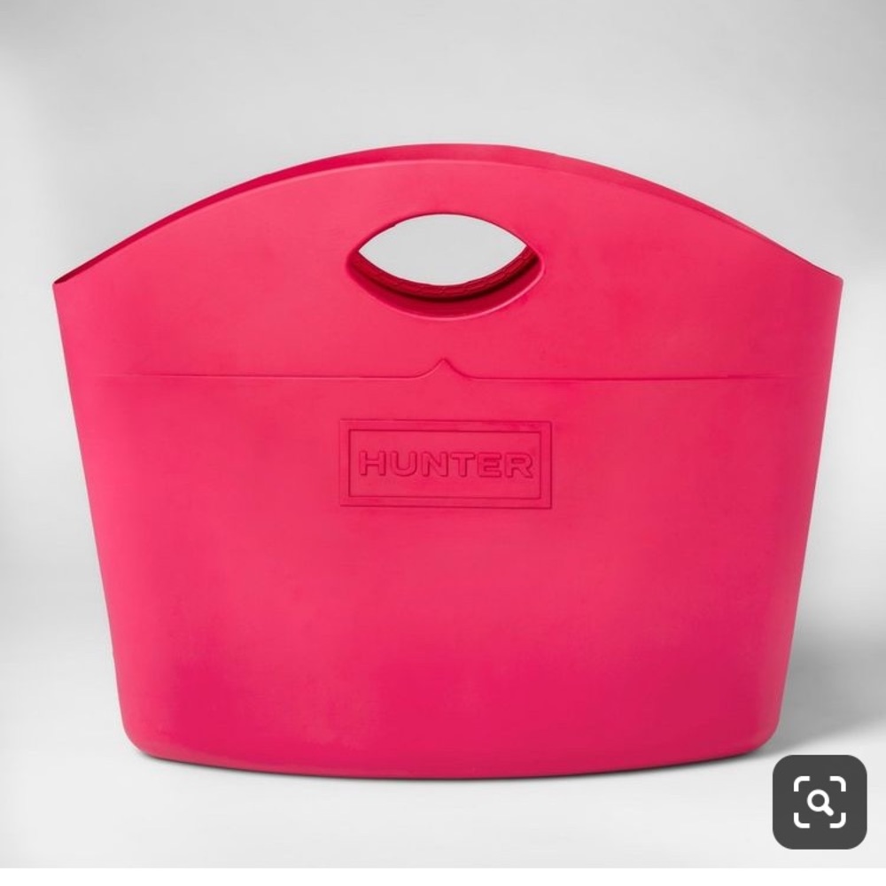 Hunter for Target Pink Rubber Tote